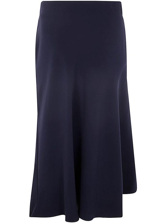 24FW 파로쉬 미디 스커트 D620474 POKER24 012 BLUE - PAROSH