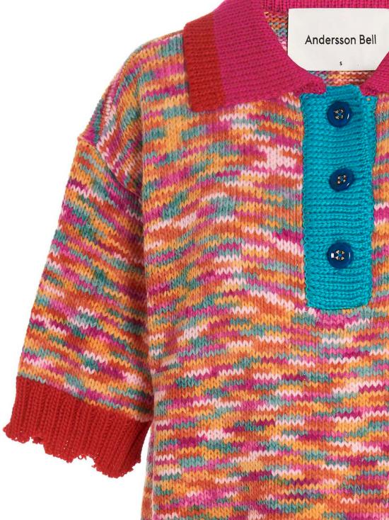  앤더슨벨 반팔 티셔츠 ATB767WMLTPNK - ANDERSSON BELL