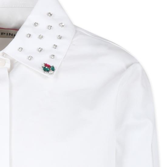  [키즈] 핑코 셔츠 F3PIJGSI262 002 WHITE - PINKO