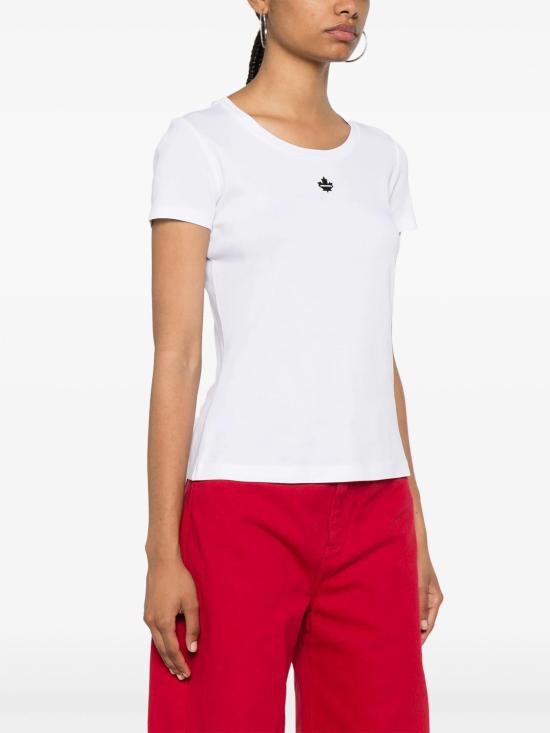 24FW 디스퀘어드2 반팔 티셔츠 S75GD0427S23010 100 WHITE - DSQUARED2