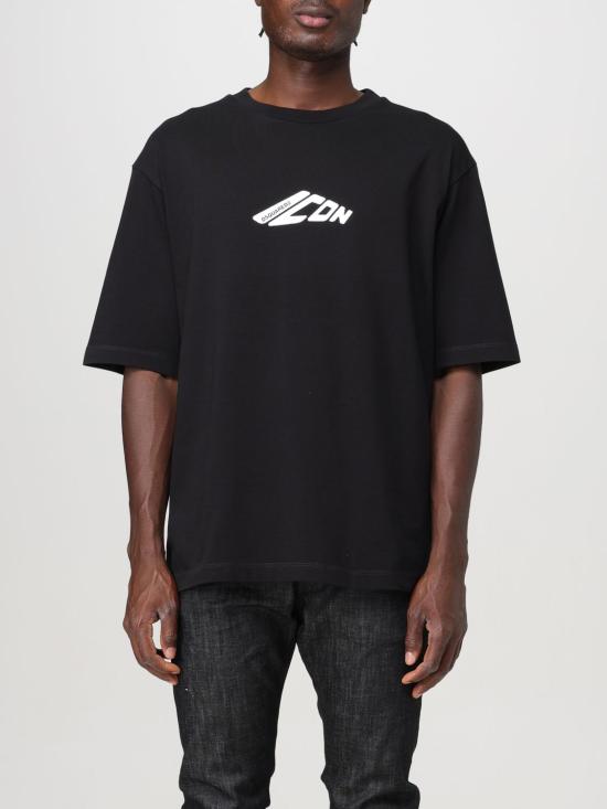 25FW 디스퀘어드2 반팔 티셔츠 S79GC0096D20033 900 Black