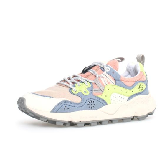  플라워 마운틴 스니커즈 1N04 YAMANO 3 OFF WHITE PINK Multicolor - FLOWER MOUNTAIN