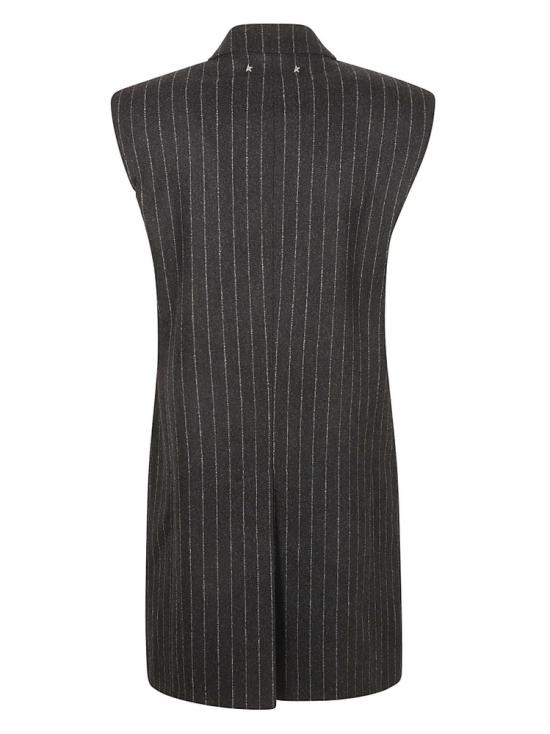  골든구스 베스트 GWP01511 P001162 604 60433 melange dark grey artic wolf Grigio - GOLDEN GOOSE