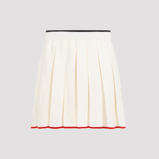 24FW 톰브라운 숏 스커트 FKK132B Y1037 100 WHITE - THOM BROWNE