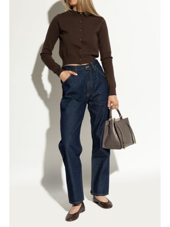  랑방 플랫 슈즈 FW BAMB02 NAPA P24 095 64 DARK BROWN - LANVIN