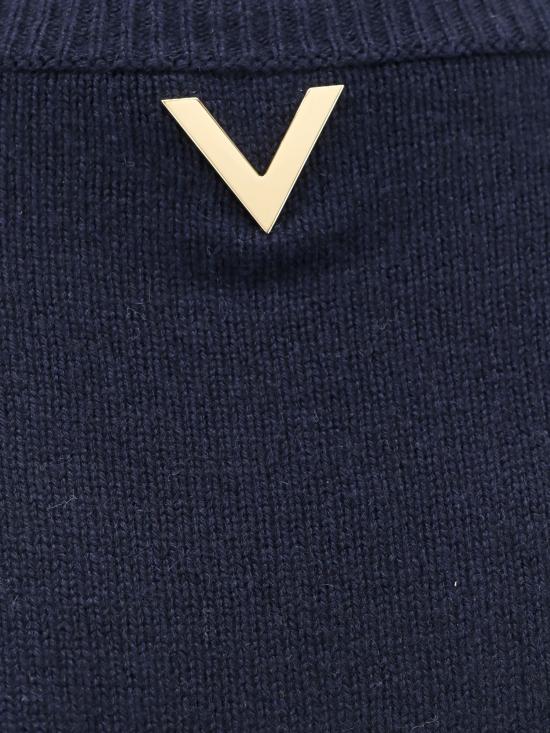 24FW 발렌티노 가라바니 스웨터 5B3KC58B8NW 598 Blue - VALENTINO GARAVANI