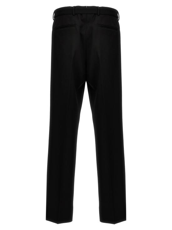 25FW 프라다 수트 팬츠 UP0244SOOO1358F0002 Black - PRADA