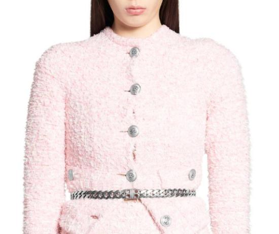 24FW 발렌시아가 가디건 793604 T33285000 Pink - BALENCIAGA