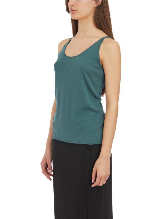  마스나다 민소매 티셔츠 H76PM09PETROL Blue - MASNADA