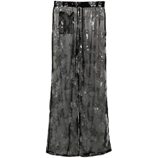 24FW 시에드레스 팔라초 팬츠 WPF24BT22BK NEDI BLACK