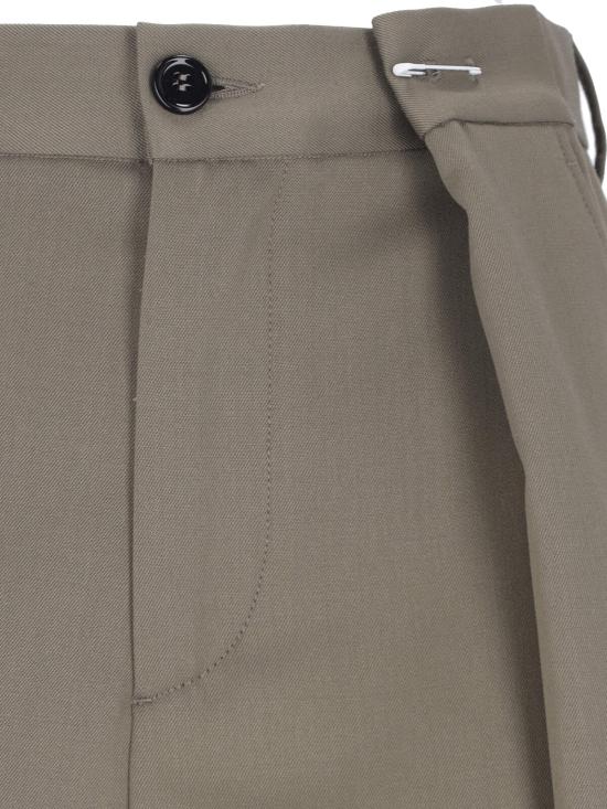 24FW MM6 메종마르지엘라 스트레이트 팬츠 S52KA0513 S47848 741 Green - MM6 MAISON MARGIELA