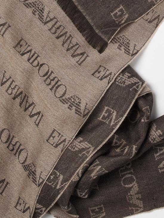 25FW 엠포리오 아르마니 머플러/스카프 625060CC786 00152 Brown - EMPORIO ARMANI