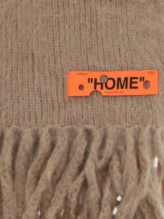  오프화이트 머플러/스카프 OHZL013G22KNI001 6259 Beige - OFF WHITE