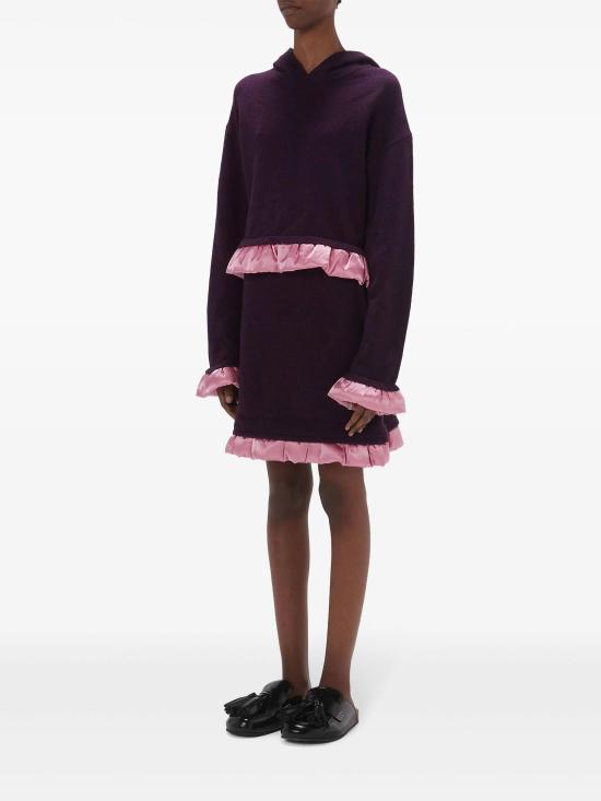  JW앤더슨 긴팔 티셔츠 KW1224YN0375 489 PLUM - JW ANDERSON