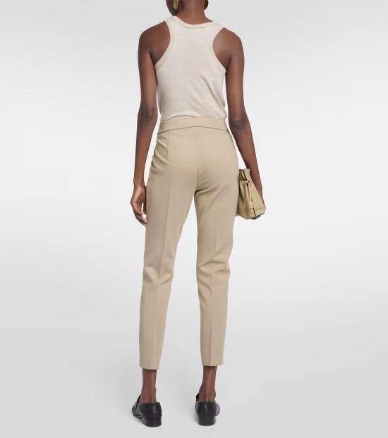 25FW 막스마라 스트레이트 팬츠 2411781011650PEGNO 050 BEIGE - MAX MARA