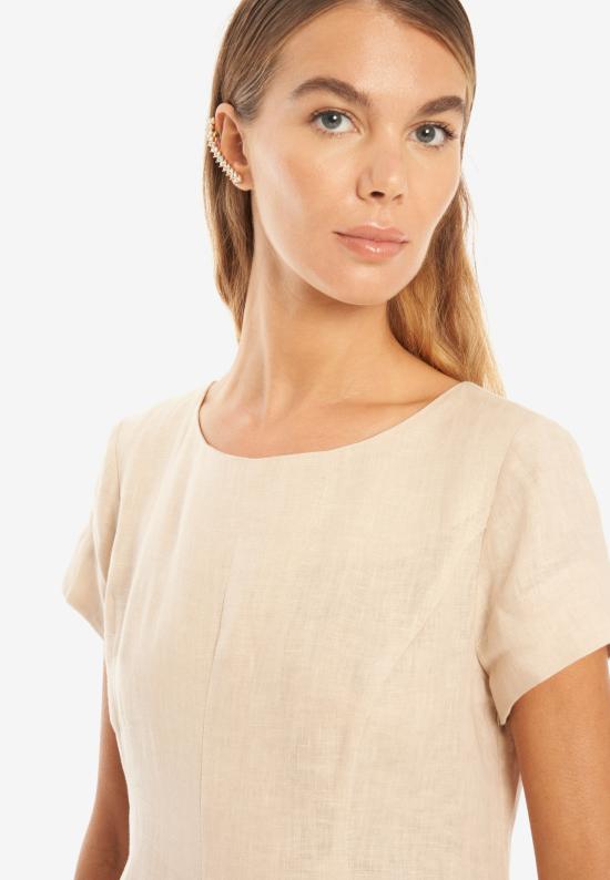  VICARIO CINQUE 롱 원피스 AMORE 513 BG BEIGE - OTHER BRANDS