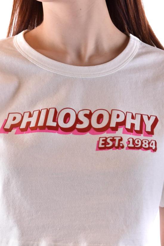  필로소피 반팔 티셔츠 A0706 7442 WHITE - PHILOSOPHY