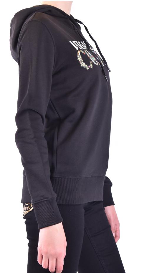  베르사체 후드 티셔츠 71HAIF04 CF00F899 BLACK - VERSACE