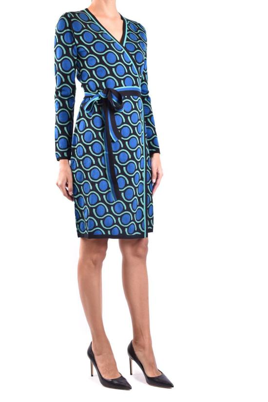  다이앤 본 퍼스텐버그 미디 원피스 DVFDR3Q006DTGBL MULTICOLOR - DIANE VON FURSTENBERG
