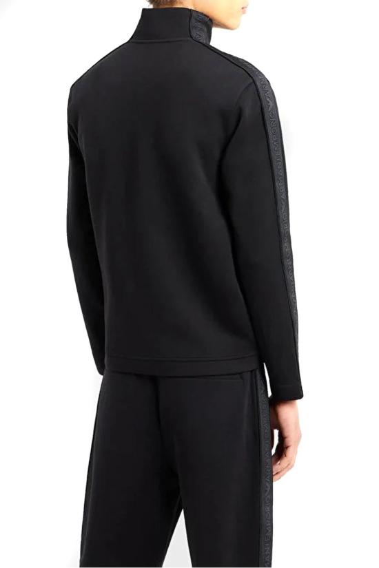  엠포리오 아르마니 집업 니트 3D1M69 1JHSZ0999 BLACK - EMPORIO ARMANI