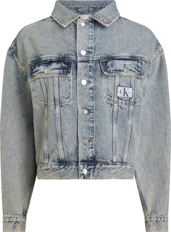  캘빈클라인 데님 자켓 J20J222501 1A4 BLU BLUE