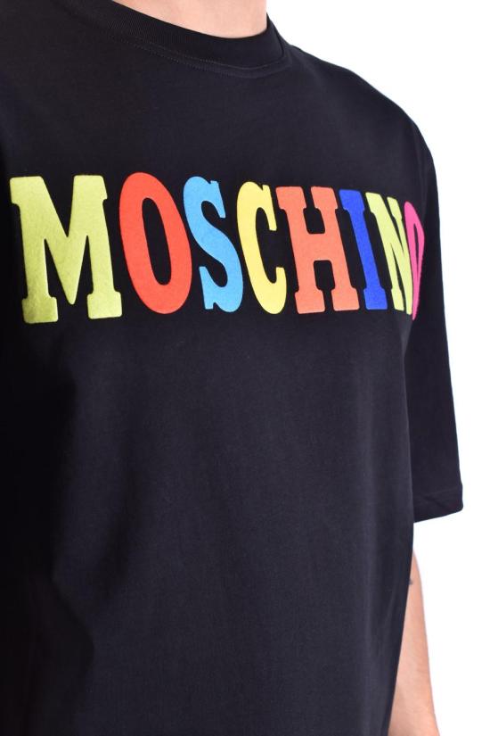  모스키노 반팔 티셔츠 A07092411555 MULTICOLOR - MOSCHINO