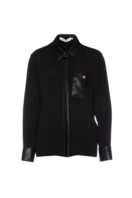  시모나 코르셀리니 셔츠 A23CPCA007 010078 BLACK