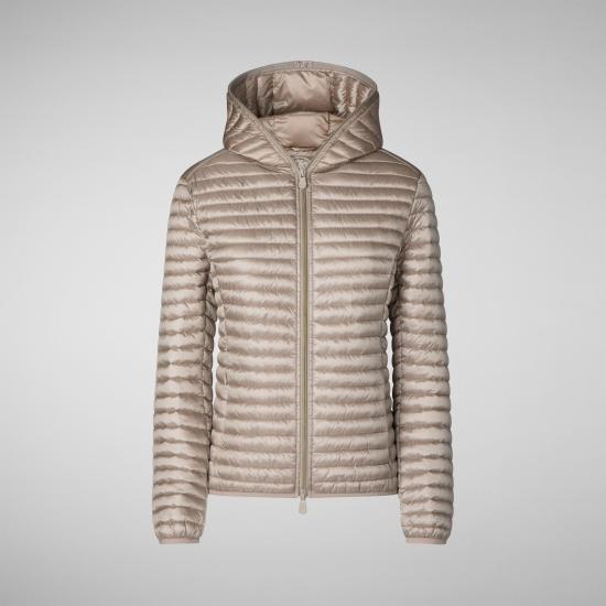  세이브더덕 숏패딩 D33620 40019 BEIGE