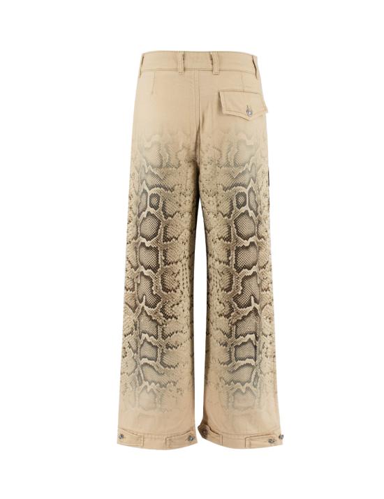  에르마노 설비노 카고 팬츠 D447P321IHL S4430 S4430 ST PITONE BEIGE SABBIA - ERMANNO SCERVINO