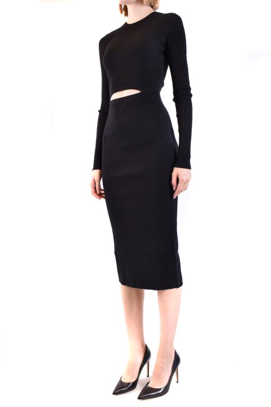  디젤 미디 원피스 A11176 0BMAIM9XX BLACK - DIESEL