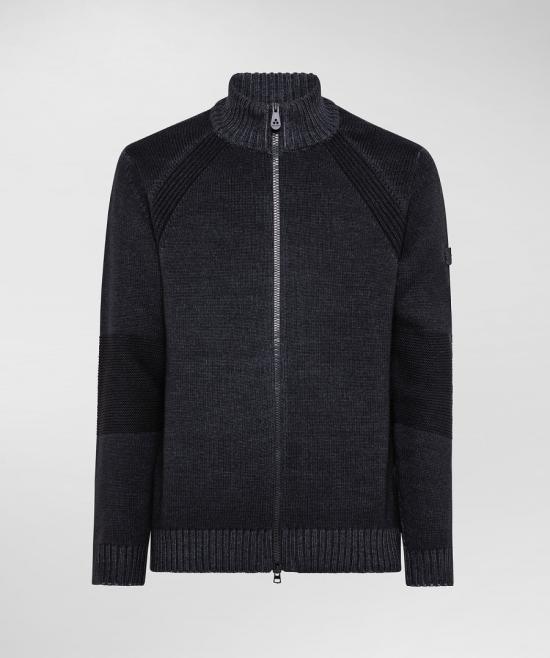  페트레이 집업 니트 ORIONE ACD 788 ANTRACITE GREY