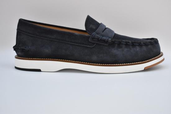  토즈 로퍼 XXM020G0EG80RE0U805 BLU BLUE