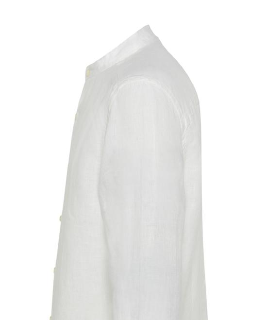  페트레이 긴팔 셔츠 IBERIS LINO 01 730 BIANCO WHITE - PEUTEREY