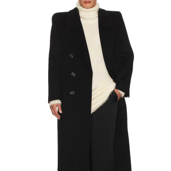  생로랑 터틀넥 757037Y76HR 9502 White WHITE - SAINT LAURENT