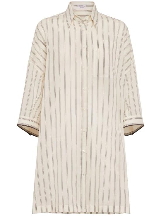  브루넬로 쿠치넬리 미디 원피스 MH777MJ926 C4051 BEIGE