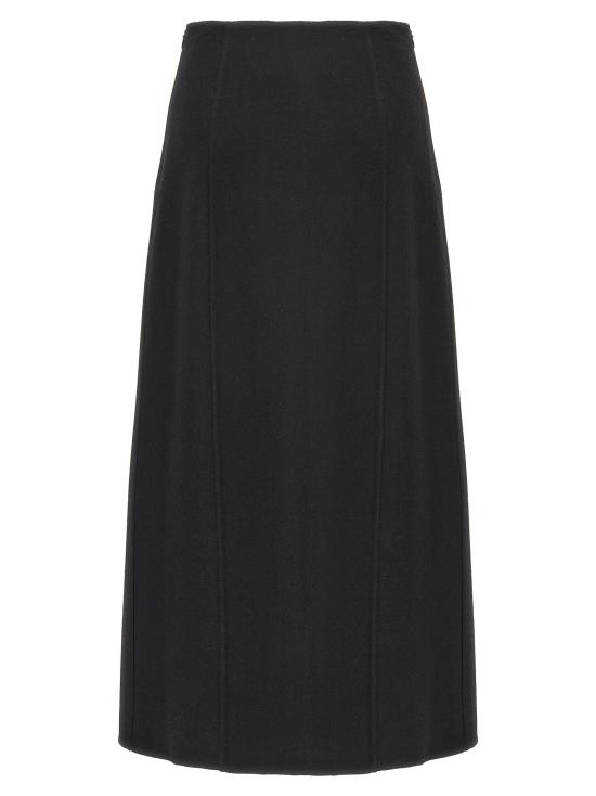 24FW 에르마노 설비노 롱 스커트 D452O302HNG95708 Black - ERMANNO SCERVINO