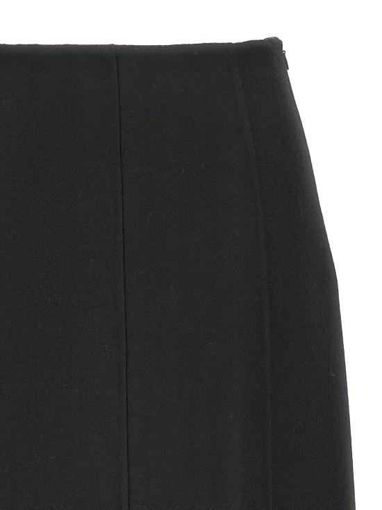 24FW 에르마노 설비노 롱 스커트 D452O302HNG95708 Black - ERMANNO SCERVINO