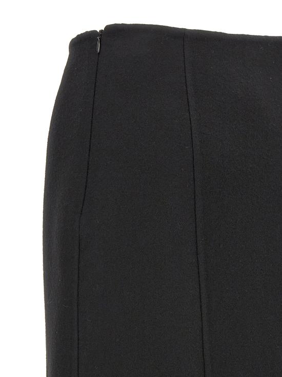 24FW 에르마노 설비노 롱 스커트 D452O302HNG95708 Black - ERMANNO SCERVINO