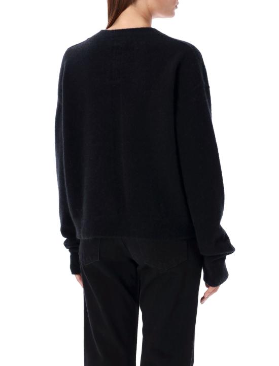24FW 릭 오웬스 스웨터 RP02D3650KWP 09 BLACK - RICK OWENS