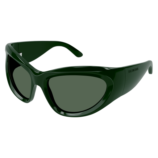 25FW 발렌시아가 선글라스 BB0228S 002 GREEN GREEN GREEN - BALENCIAGA