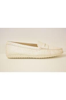  토즈 로퍼 XXW29C00010WENC016 BIANCO COCCO COCCO PANNA