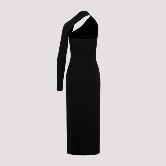  베르사체 롱 원피스 1009999 1A01253 1B000 BLACK - VERSACE