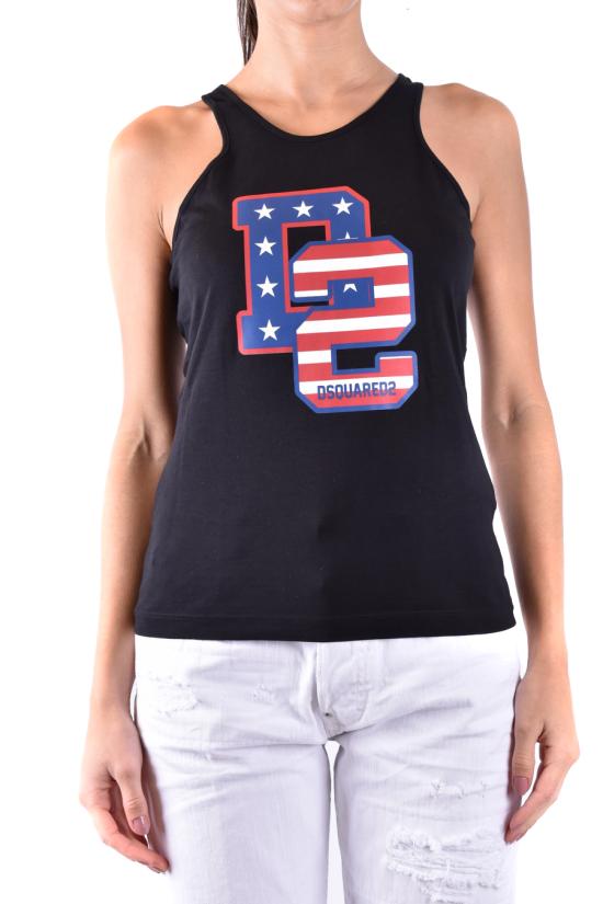  디스퀘어드2 민소매 티셔츠 S75NL0041 S24668900 BLACK - DSQUARED2