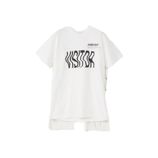  엠부시 반팔 티셔츠 1211183 OFF WHITE White