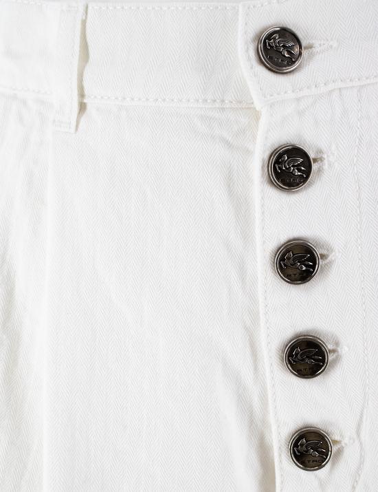  에트로 팬츠 WREB0005 AC169 W0111 W0111 WHITE - ETRO