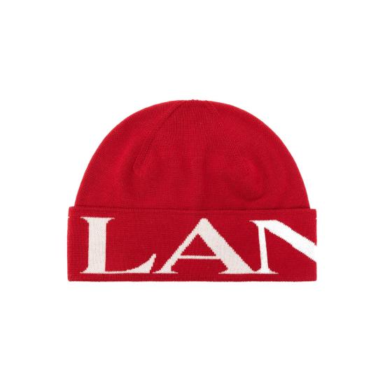  랑방 비니 6LCAPP U2474 BEANIE 7 Red RED - LANVIN