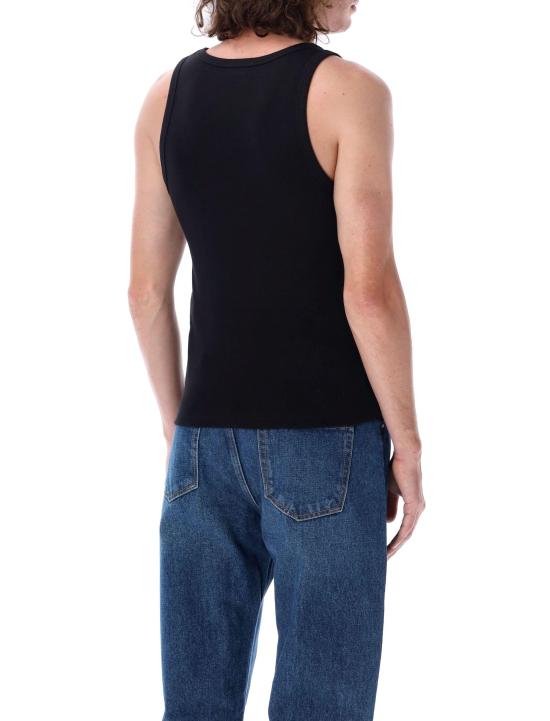 25SS 오프화이트 키즈 민소매 티셔츠 OMUY006C99JER001 1001 BLACK - OFF WHITE