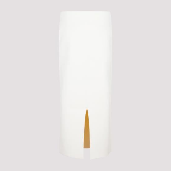  질샌더 롱 스커트 J03MA0115 J18273 102 PORCELAIN NUDE NEUTRALS - JIL SANDER