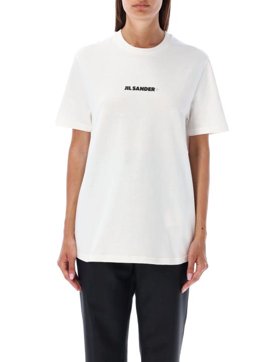 24FW 질샌더 반팔 티셔츠 J40GC0118J20103 102 PROCELAIN