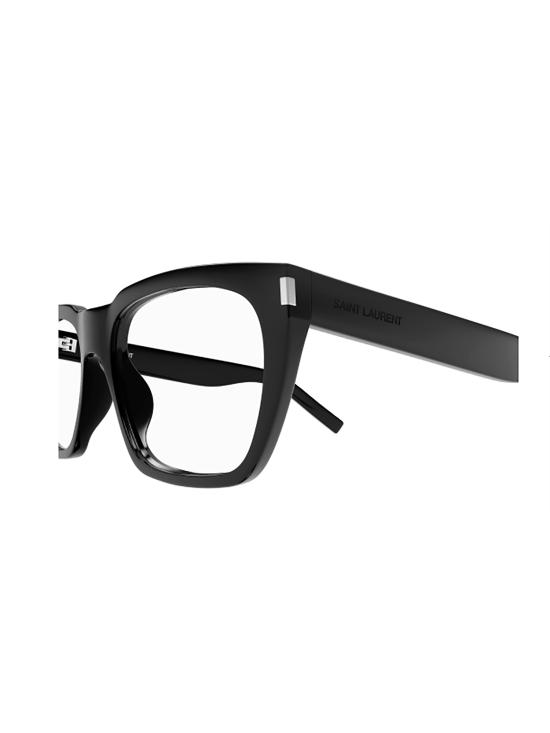 25FW 생로랑 안경 SL 598 OPT 001 BLACK BLACK TRANSPARE - SAINT LAURENT